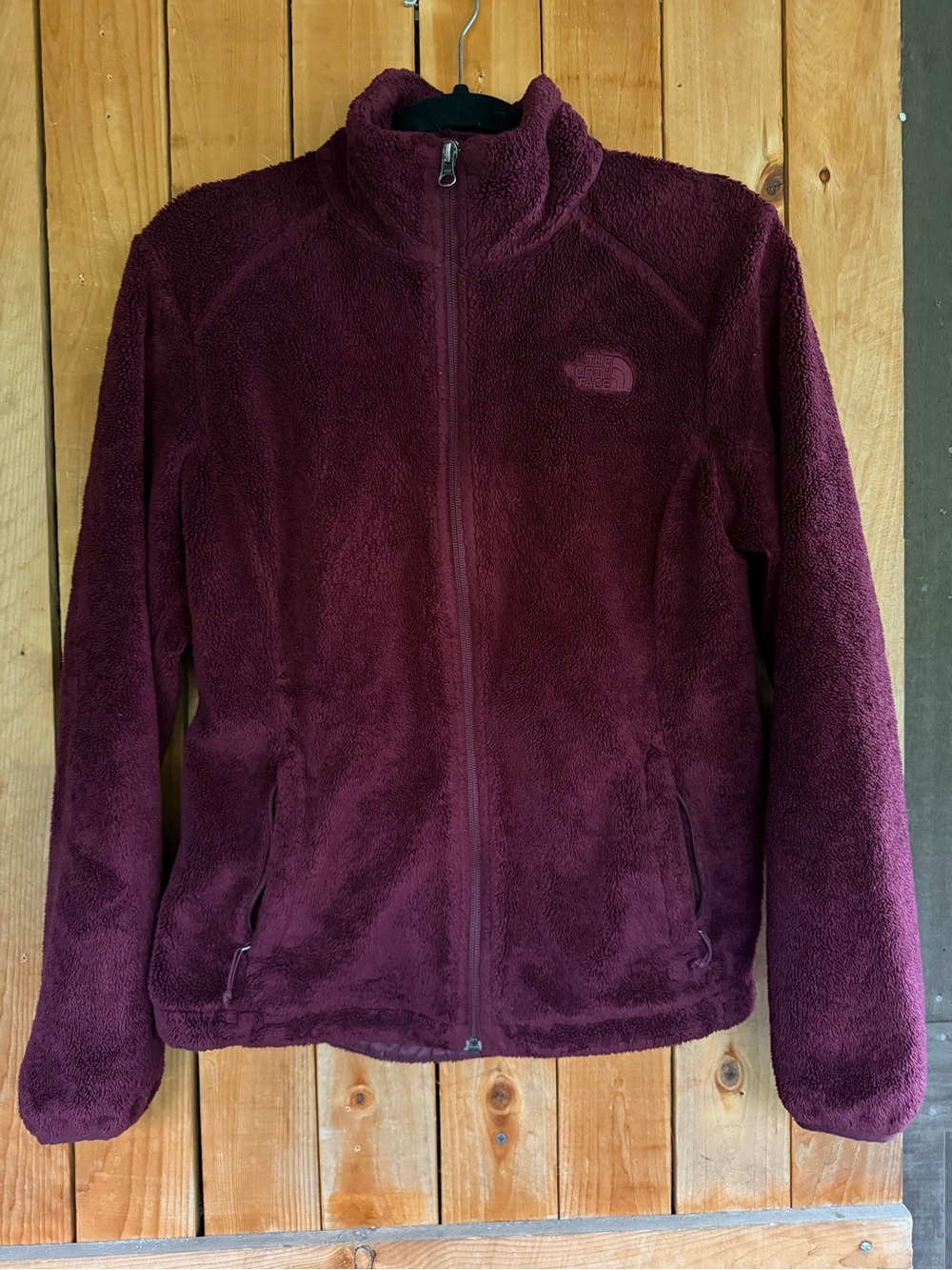 The North Face plush fleece full-zip jacket
